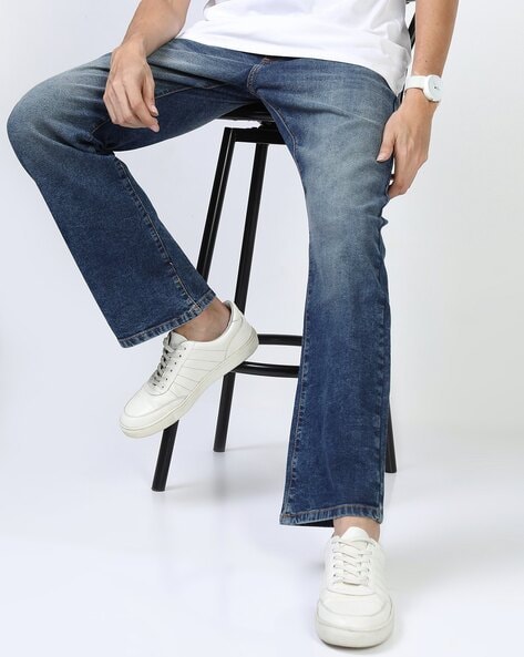 Cut jeans best sale