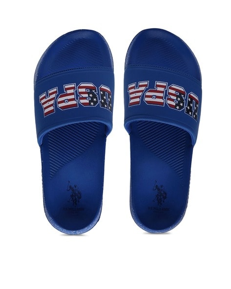 Buy Blue Flip Flop Slippers for Men by U.S. Polo Assn. Online