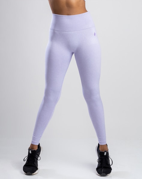 Buy Purple Leggings for Women by Sknz Online