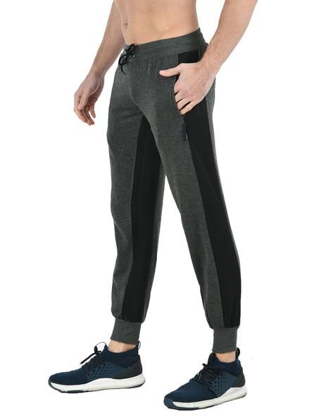 Buy Grey Track Pants for Men by INDIWEAVES Online