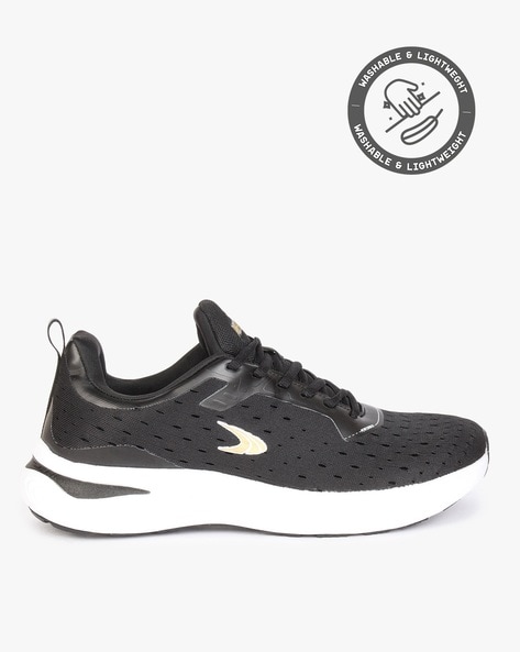 Price History of Lace Up Running Shoes with Perforations from Ajio 2191 1935149