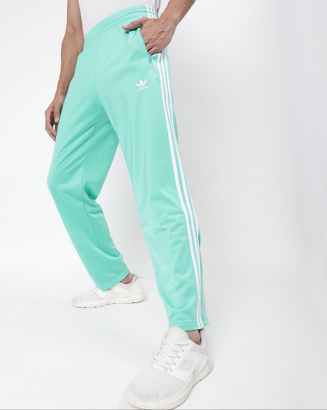 Adidas Men's 3 Stripe Fleece Track Pants H06686 - Trade Sports