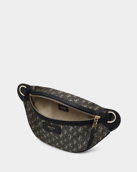 logo-print waist bag