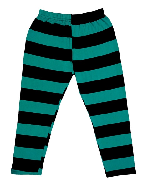 IndiWeaves Capri For Girls Casual Striped Pure Cotton Price in