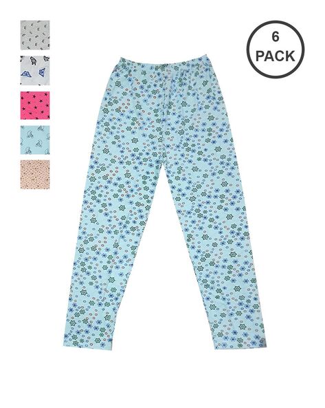 Buy Multicolored Track Pants for Girls by INDIWEAVES Online | Ajio.com