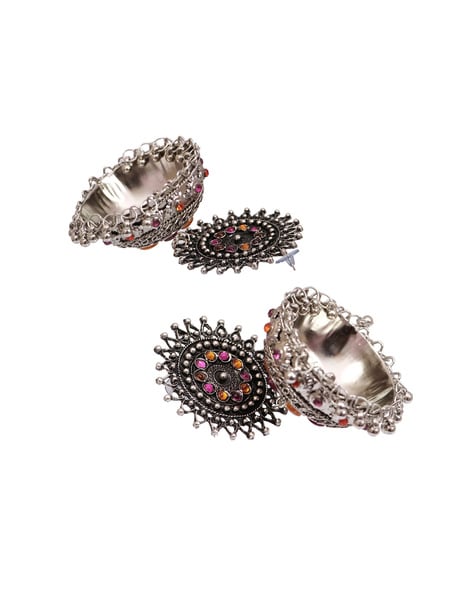 Jhumka earrings for women by Myntra  FASHIOLAin
