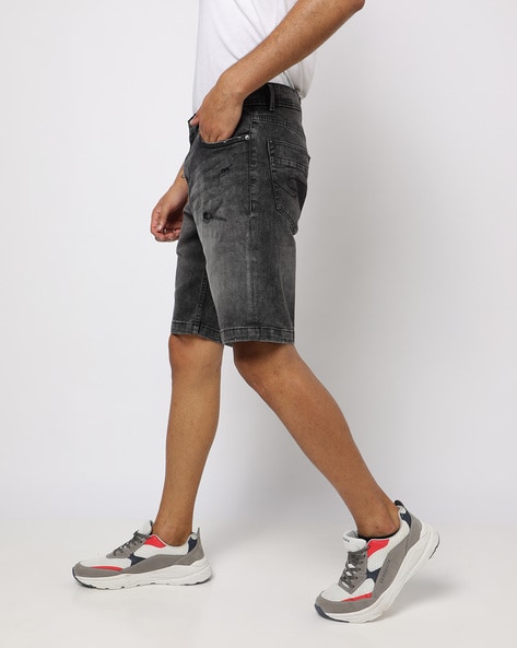 Buy Dark Grey Shorts & 3/4ths for Men by LEE COOPER Online 