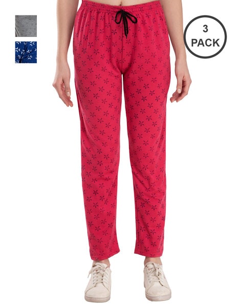 Buy Multicoloured Track Pants for Women by INDIWEAVES Online