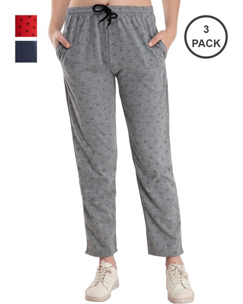 Buy Multicoloured Track Pants for Women by INDIWEAVES Online