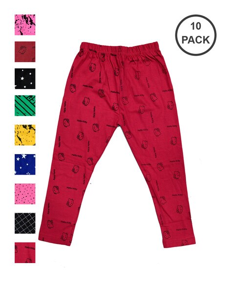 Buy Assorted Trousers & Pants for Girls by INDIWEAVES Online