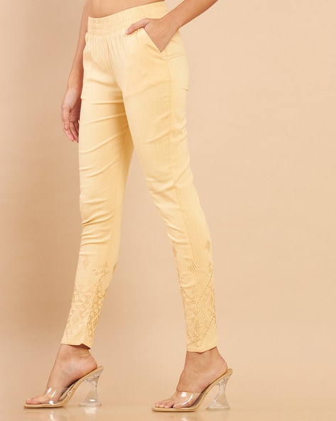 Very Beautiful and Latest Trouser Capri Pant Designs for Girls 2019 