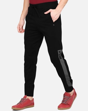 Trackpants Buy Men White Black Cotton Trackpants Online  Clithscom