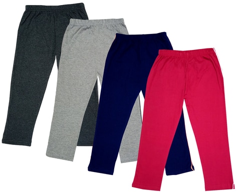 Buy Multi Trousers & Pants for Girls by INDIWEAVES Online