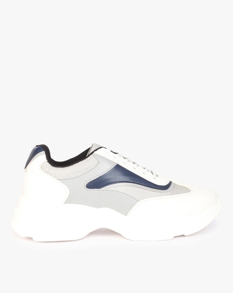 Buy H&M Women White Chunky Soled Trainers - Casual Shoes for Women 10435560  | Myntra