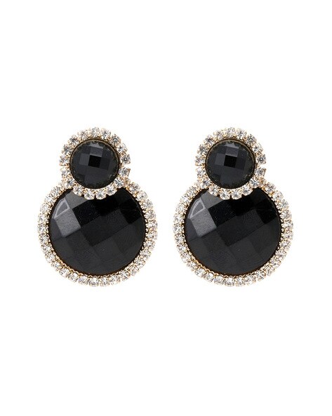 Buy Fida Classic Black and Copper Stud Earrings Online At Best Price @ Tata  CLiQ