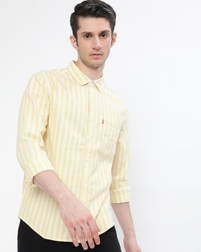 Buy White & Yellow Shirts for Men by LEVIS Online 