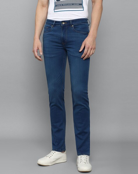 Buy Navy Blue Jeans for Men by LOUIS PHILIPPE Online