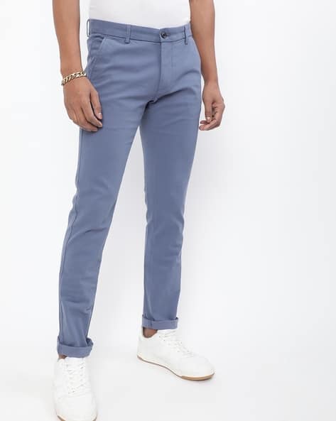 Buy Blue Trousers Pants for Men by Arrow Sports Online