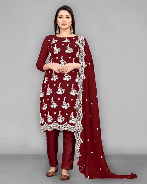 Indian Unstitched Dress Material Price in India