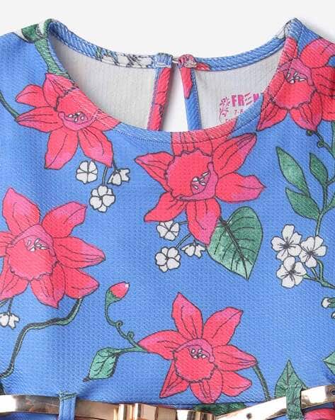 Buy Blue Dresses Frocks for Girls by KG FRENDZ Online
