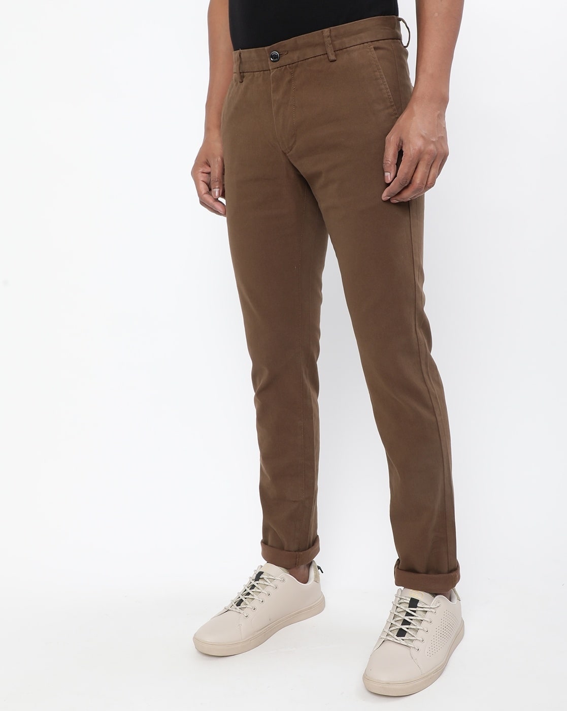 Buy Black Trousers & Pants for Men by Arrow Sports Online | Ajio.com