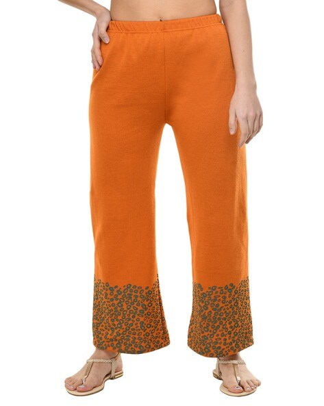 Buy Red Trousers & Pants for Women by INDIWEAVES Online