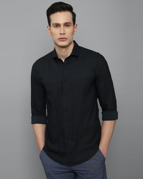 Full-Sleeve Shirt with Roll-Up Sleeves