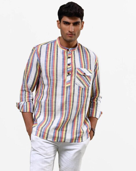 Buy Multicoloured Shirts for Men by Tistabene Online