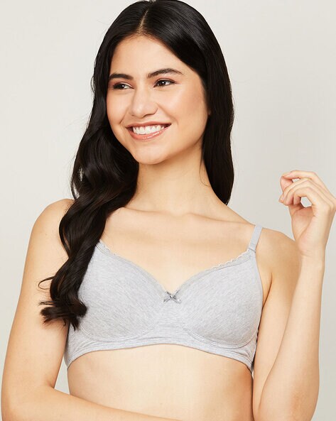 Buy Ginger By Lifestyle Solid Bra  Find the Best Price Online in