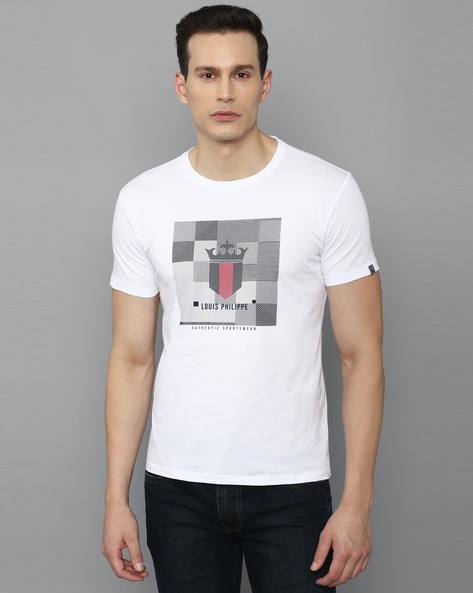 louis philippe round neck t shirts