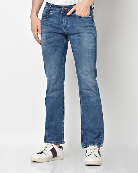 Buy Blue Jeans for Men by MUFTI Online | Bootcut Jeans