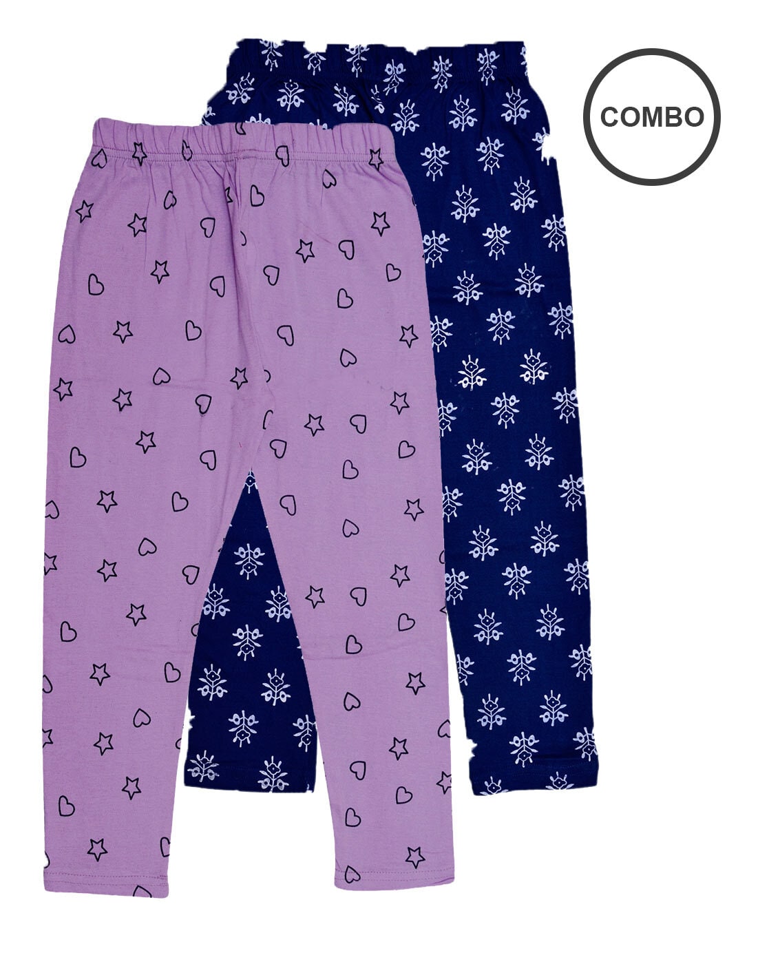 Buy Purple Blue Trousers  Pants for Girls by INDIWEAVES Online  Ajiocom