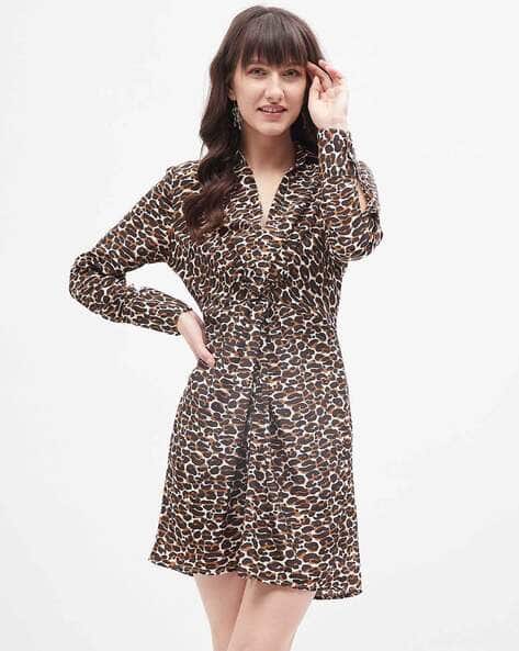 Cheetah shirt dress Clearance