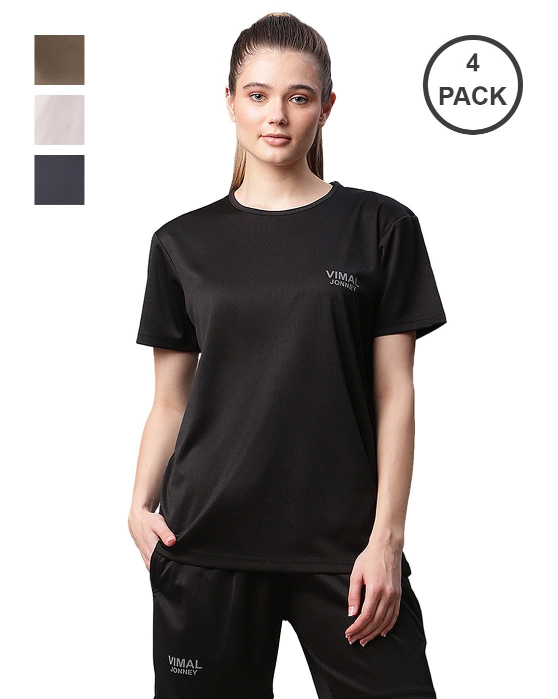 Core Panelled Crew-Neck T-shirt