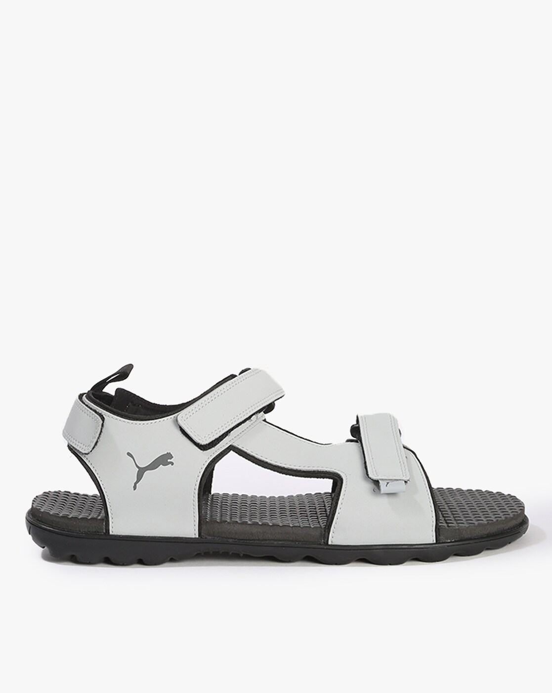 Puma best sale sandals grey