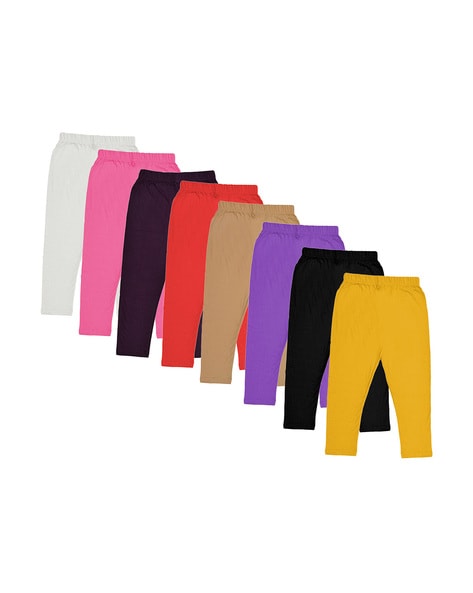 Buy Multicoloured Trousers & Pants for Girls by INDIWEAVES Online