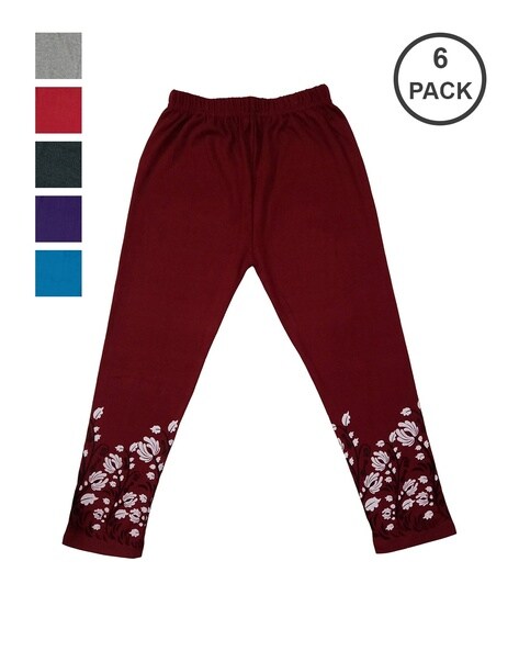 Buy Multicolored Trousers & Pants for Girls by INDIWEAVES Online