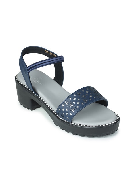 Buy SKECHERS Navy Girls Velcro Closure Sandals | Shoppers Stop