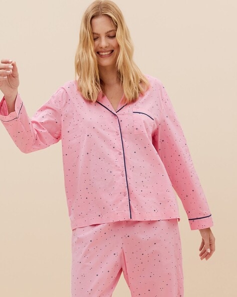 M and s pyjama set online womens