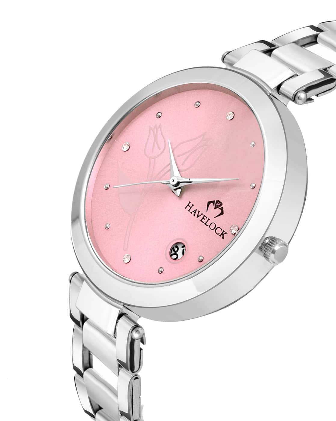 Chain Wala Watch For Girl Buy Pink Watches For Women By Havelock