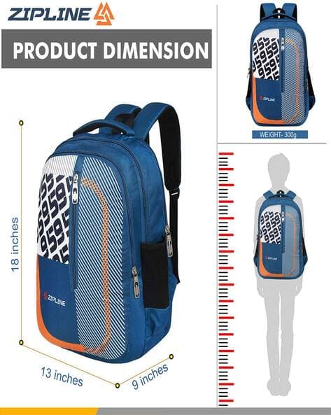 Buy Blue Backpacks for Men by ZIPLINE Online