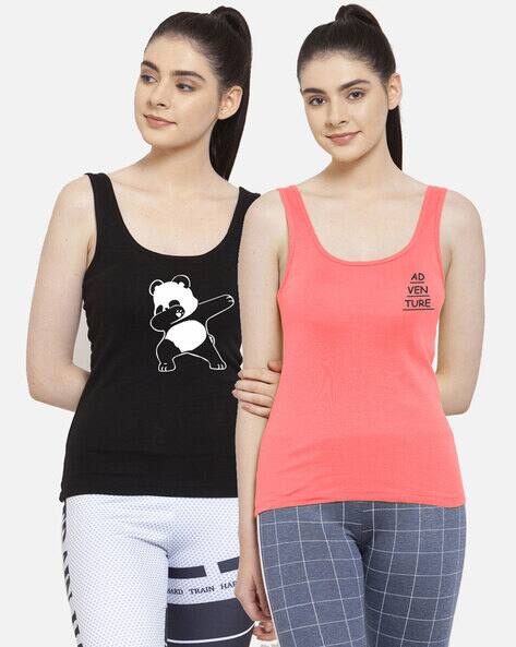 printed tanks for women