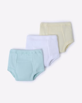 SuperBottoms Padded Underwear Pack of 3  Waterproof Pull up Underwear  Potty  Training Pants for Babies  Pull up Unisex Trainers Padded underwear for  toddler  Size 2 23 Years Striking Whites  Amazonin Clothing   Accessories