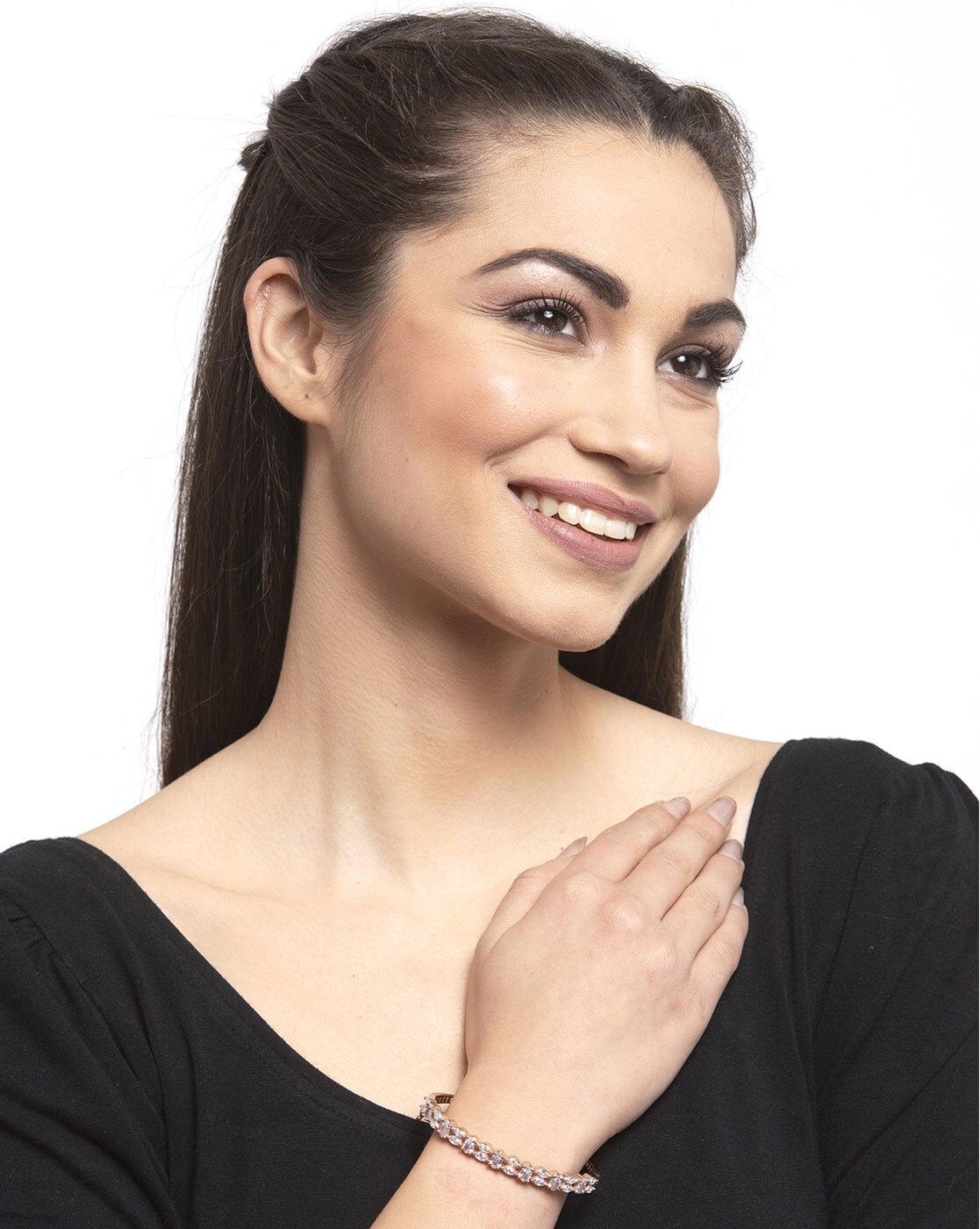 Buy Palmonas 18k Gold Plated Anika Mangalsutra Bracelet for Women-BIS  Hallmarked online