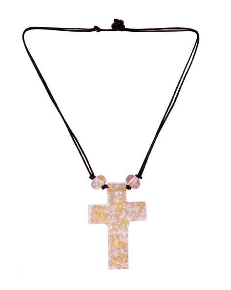 14k Gold Cross Pendant | Men's Necklaces | MANSSION