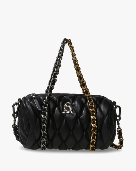 Steve madden best sale black travel bag