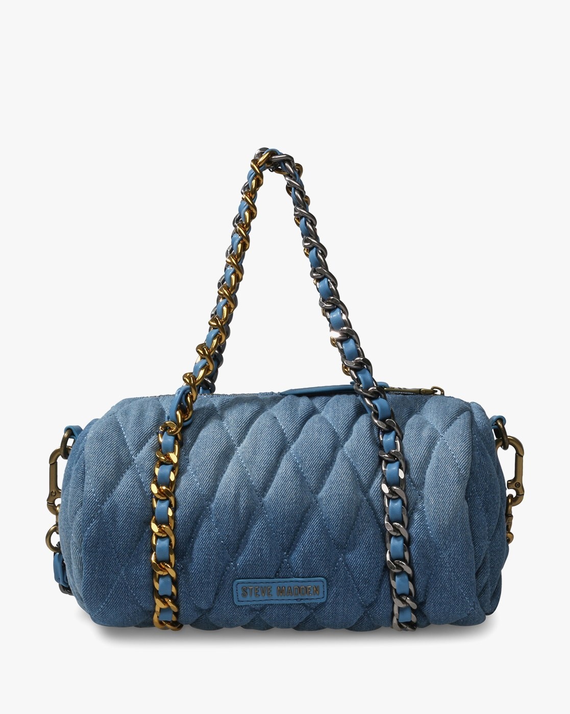 steve madden quilted nylon weekend bag