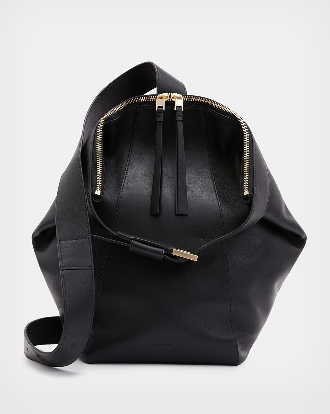 All saints mini online leather backpack