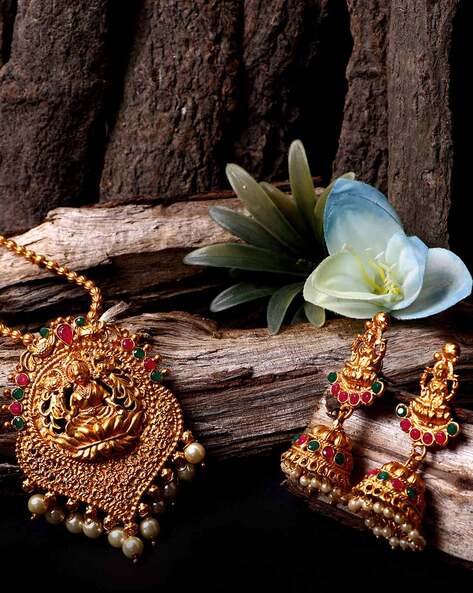 Temple Jewellery Earrings | Gold earrings designs, Temple jewellery earrings,  Gold jewelry earrings