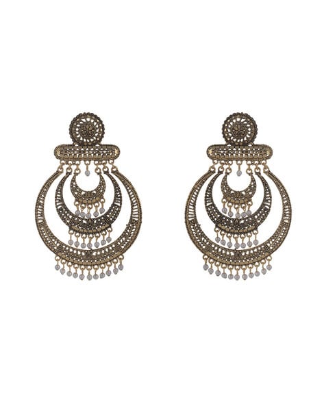 Flipkart.com - Buy RAJWADI PAHANAWA Special Traditonal Jewellery Gold Jadau  Earrings for Women & Girls Beads Brass Drops & Danglers Online at Best  Prices in India